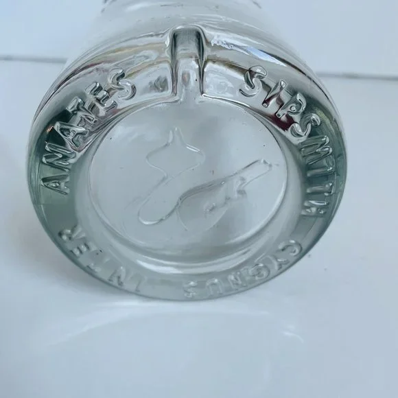 Sipsmith Distillery London Embossed Clear Glass Empty Bottle 10” NEW - Picture 5 of 9